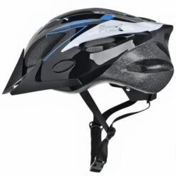 Casque De Vélo Adultes - Bleu/Noir - VTT - Femmes/Hommes