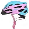 Casque De Vélo Femmes Rose/Bleu - Adultes - Vélo De Route/VTT