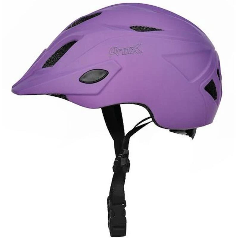 Casque De Vélo Pour Enfants - Violet - Avec Lumières 3 Casque De Vélo Pour Enfants - Violet - Avec Lumières