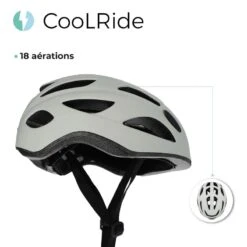 Casque Vélo Adulte 58-61 Cm Multisport Beige -Vélo Équipement Magasin casque velo adulte 58 61 cm multisport beige 4