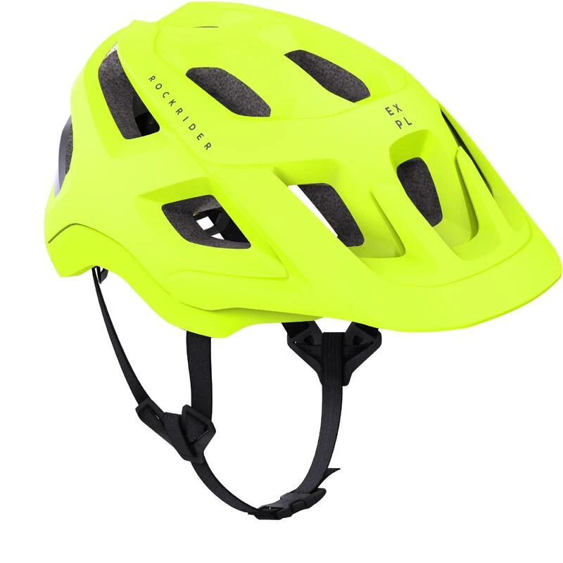 Rockrider CASQUE VELO VTT EXPL 500 JAUNE FLUO 10 Rockrider CASQUE VELO VTT EXPL 500 JAUNE FLUO – Image 8