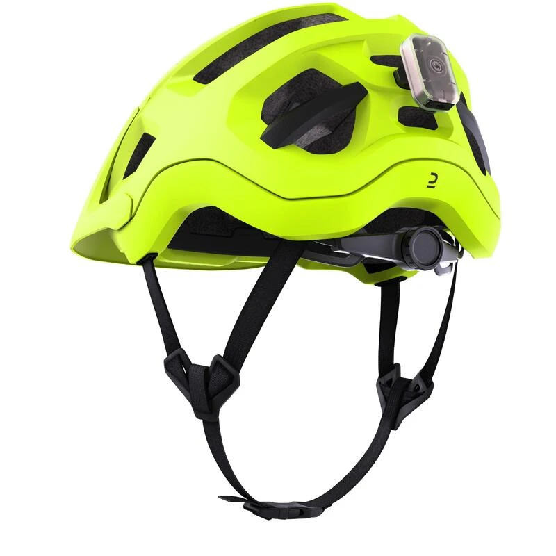 Rockrider CASQUE VELO VTT EXPL 500 JAUNE FLUO 11 Rockrider CASQUE VELO VTT EXPL 500 JAUNE FLUO – Image 9