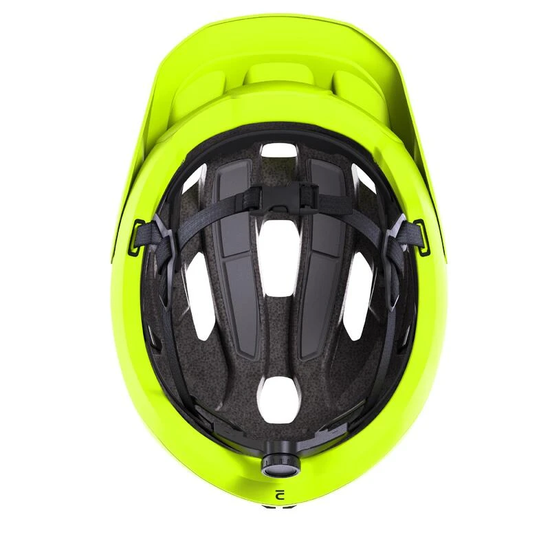 Rockrider CASQUE VELO VTT EXPL 500 JAUNE FLUO 12 Rockrider CASQUE VELO VTT EXPL 500 JAUNE FLUO – Image 10