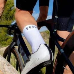 GOBIK Chaussettes Vélo Pure White -Vélo Équipement Magasin chaussettes velo pure white 3