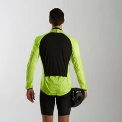 COUPE-VENT VELO ROUTE MANCHES LONGUES HOMME - RACER ULTRA-LIGHT JAUNE 10 COUPE-VENT VELO ROUTE MANCHES LONGUES HOMME - RACER ULTRA-LIGHT JAUNE -Vélo Équipement Magasin coupe vent velo route manches longues homme racer ultra light jaune 3