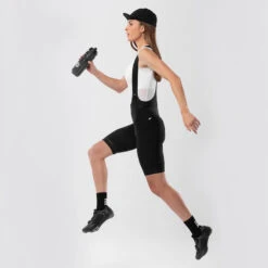 Cuissard Vélo Court Femme Cyclisme SRX PRO Aero Race Noir -Vélo Équipement Magasin cuissard velo court femme cyclisme srx pro aero race noir 3