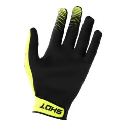 Gants Shot Rogue Revolt 2.0 Adulte Neon Jaune -Vélo Équipement Magasin gants shot rogue revolt 20 adulte neon jaune 1
