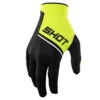 Gants Shot Rogue Revolt 2.0 Adulte Neon Jaune -Vélo Équipement Magasin gants shot rogue revolt 20 adulte neon jaune