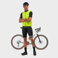 Gilet Vélo Coupe-vent Homme Cyclisme V1 Langkawi Jaune Brillant 10 Gilet Vélo Coupe-vent Homme Cyclisme V1 Langkawi Jaune Brillant -Vélo Équipement Magasin gilet velo coupe vent homme cyclisme v1 langkawi jaune brillant 3