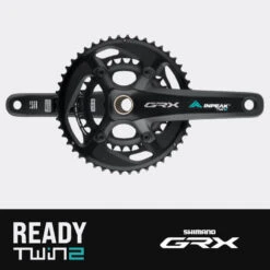 Le Capteur De Puissance INPEAK TWIN2|SHIMANO GRX FC-RX810-2 48-31T