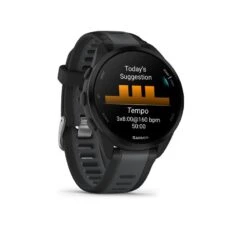 Montre Connectée GPS GARMIN FORERUNNER 165 MUSIC NOIR / GRIS FONCÉ 12 Montre Connectée GPS GARMIN FORERUNNER 165 MUSIC NOIR / GRIS FONCÉ -Vélo Équipement Magasin montre connectee gps garmin forerunner 165 music noir gris fonce 3