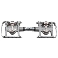 PÉDALES PLATES AUTOMATIQUES VÉLO VTT SHIMANO M324 SPD ALU -Vélo Équipement Magasin pedales plates automatiques velo vtt shimano m324 spd alu 4