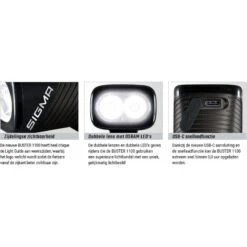 SIGMA SPORT Phare Buster 1100 Usb -Vélo Équipement Magasin phare buster 1100 usb 3