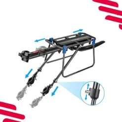 Porte-Bagage Et Garde-boue - Porte-Bagage Arrière Avec QR 13 Porte-Bagage Et Garde-boue - Porte-Bagage Arrière Avec QR -Vélo Équipement Magasin porte bagage et garde boue porte bagage arriere avec qr 4