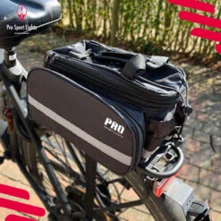 Porte-bagages Arrière - 8 à 20 Litres - Imperméable Avec Housse De Pluie -Vélo Équipement Magasin porte bagages arriere 8 a 20 litres impermeable avec housse de pluie 4