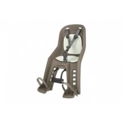 POLISPORT Siège Enfant Pour Bubbly Mini+ - Marron/Vert Pastel -Vélo Équipement Magasin siege enfant pour bubbly mini marronvert pastel 2