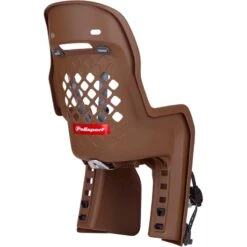 POLISPORT Siège Enfant Rear Joy - Dark Brown - Fixation Châssis (Ff) -Vélo Équipement Magasin siege enfant rear joy dark brown fixation chassis ff 2