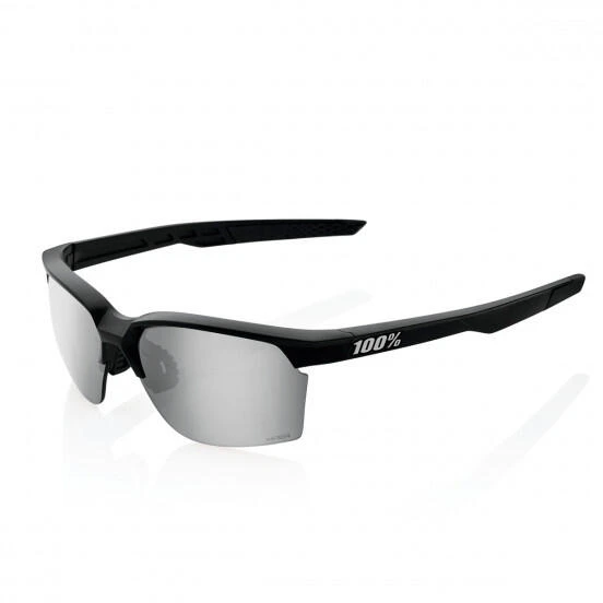 100% SPORTCOUPE - Matte Black - HiPER Silver Mirror Lens 3 100% SPORTCOUPE - Matte Black - HiPER Silver Mirror Lens