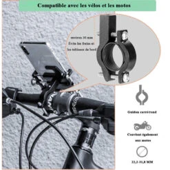 ROCKBROS Support Métallique De Smarphone -Vélo Équipement Magasin support metallique de smarphone 2