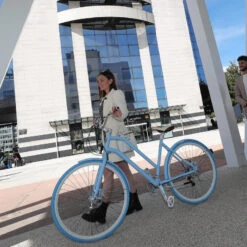 VÉLO DE VILLE VERT FONCÉ - 10 VITESSES CONFORT LÉGER 12 Kg 11 VÉLO DE VILLE VERT FONCÉ - 10 VITESSES CONFORT LÉGER 12 Kg -Vélo Équipement Magasin velo de ville vert fonce 10 vitesses confort leger 12 kg 4