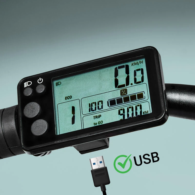 VÉLO TOUT CHEMIN ELECTRIQUE RIVERSIDE 500 E GRIS 8 VÉLO TOUT CHEMIN ELECTRIQUE RIVERSIDE 500 E GRIS – Image 6