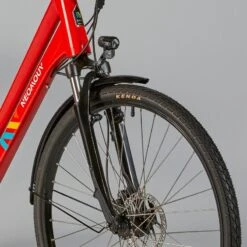 Vélo Ville électrique - NEOMOUV Sinapia Hydraulique - Rouge -Vélo Équipement Magasin velo ville electrique neomouv sinapia hydraulique rouge 3