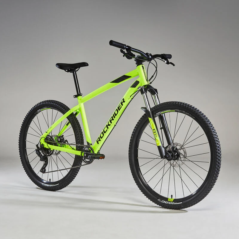 Rockrider VÉLO VTT ST 530 MDB JAUNE 27,5" 4 Rockrider VÉLO VTT ST 530 MDB JAUNE 27,5" – Image 2