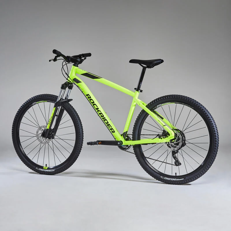 Rockrider VÉLO VTT ST 530 MDB JAUNE 27,5" 5 Rockrider VÉLO VTT ST 530 MDB JAUNE 27,5" – Image 3