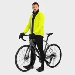 Veste De Pluie Vélo Homme Cyclisme J2 Sveti Jure Jaune Brillant -Vélo Équipement Magasin veste de pluie velo homme cyclisme j2 sveti jure jaune brillant 3
