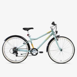 BTWIN VTC ENFANT RIVERSIDE 500 KAKI 24 Pouces 9-12 ANS