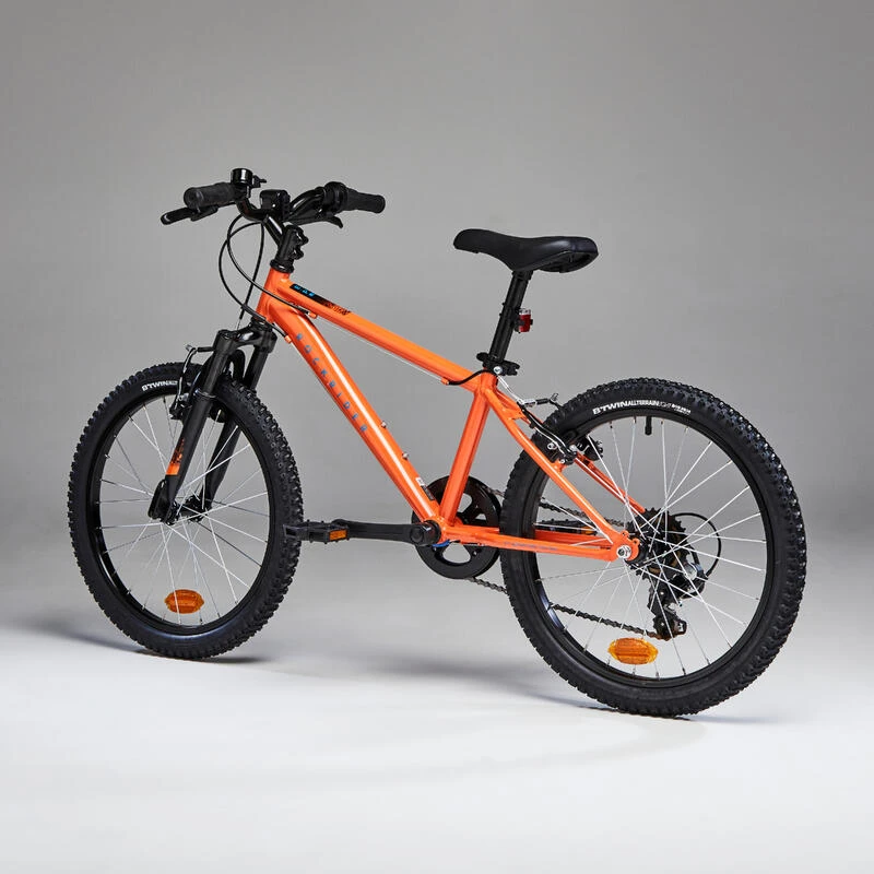 BTWIN VTT ENFANT ROCKRIDER EXPLORE 500 20 POUCES 6-9 Ans Orange 5 BTWIN VTT ENFANT ROCKRIDER EXPLORE 500 20 POUCES 6-9 Ans Orange – Image 3