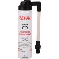 Zefal Repair Spray - Bombe Anti-crevaison - 75 Ml